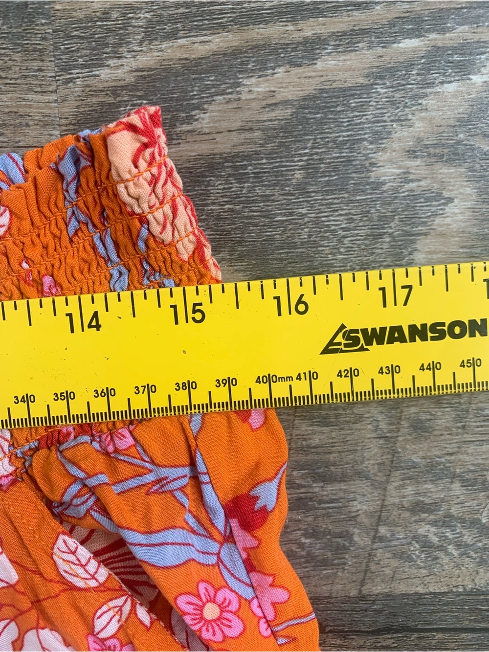 Orange Lascana Maximalist Boho Floral Elastic-Waist Pants - Picture 3 of 6